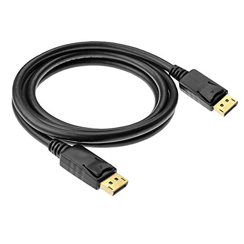 DisplayPort to Displayport Cable 6 Feet,Anbear Gold Plated Display Port to Display Port Cable 4K@60HZ Resolution(Male to Male) for DisplayPort Enabled Desktops and Laptops to Connect to Displays
