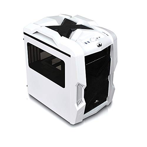 Nanoxia Micro ATX Case for Gaming/Desktop/Cube/Tower - Rexgear 2 Limited Edition, Championship White
