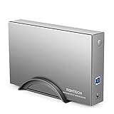 RSHTECH Hard Drive Enclosure USB 3.0 to SATA Aluminum External Hard Drive Dock Case for 3.5 inch HDD SSD up to 10TB Drives [Support UASP]