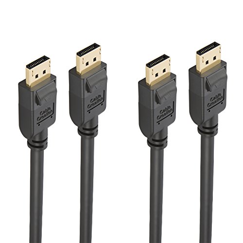 CableCreation 10 Feet DP to DP Cable Gold Plated, Support UHD 4K x 2K 60Hz Resolution, 3M, Black