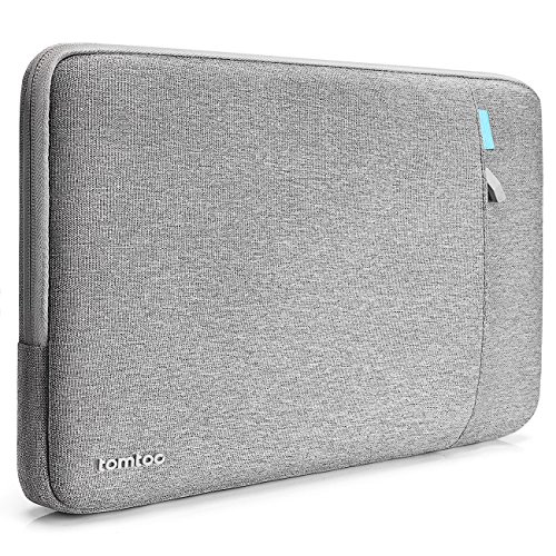 tomtoc 360 Protective Laptop Sleeve for 13.3 Inch Old MacBook Air, Old MacBook Pro Retina 2012-2015, Spill-Resistant 13 Inch Laptop Case with Accessory Pocket, YKK Zipper Bag