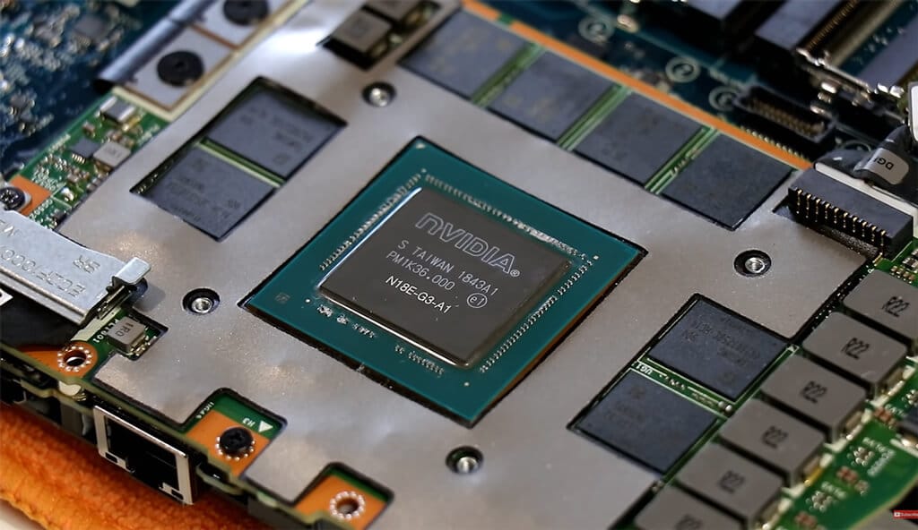 Nvidia GeForce RTX 2080 laptop GPU